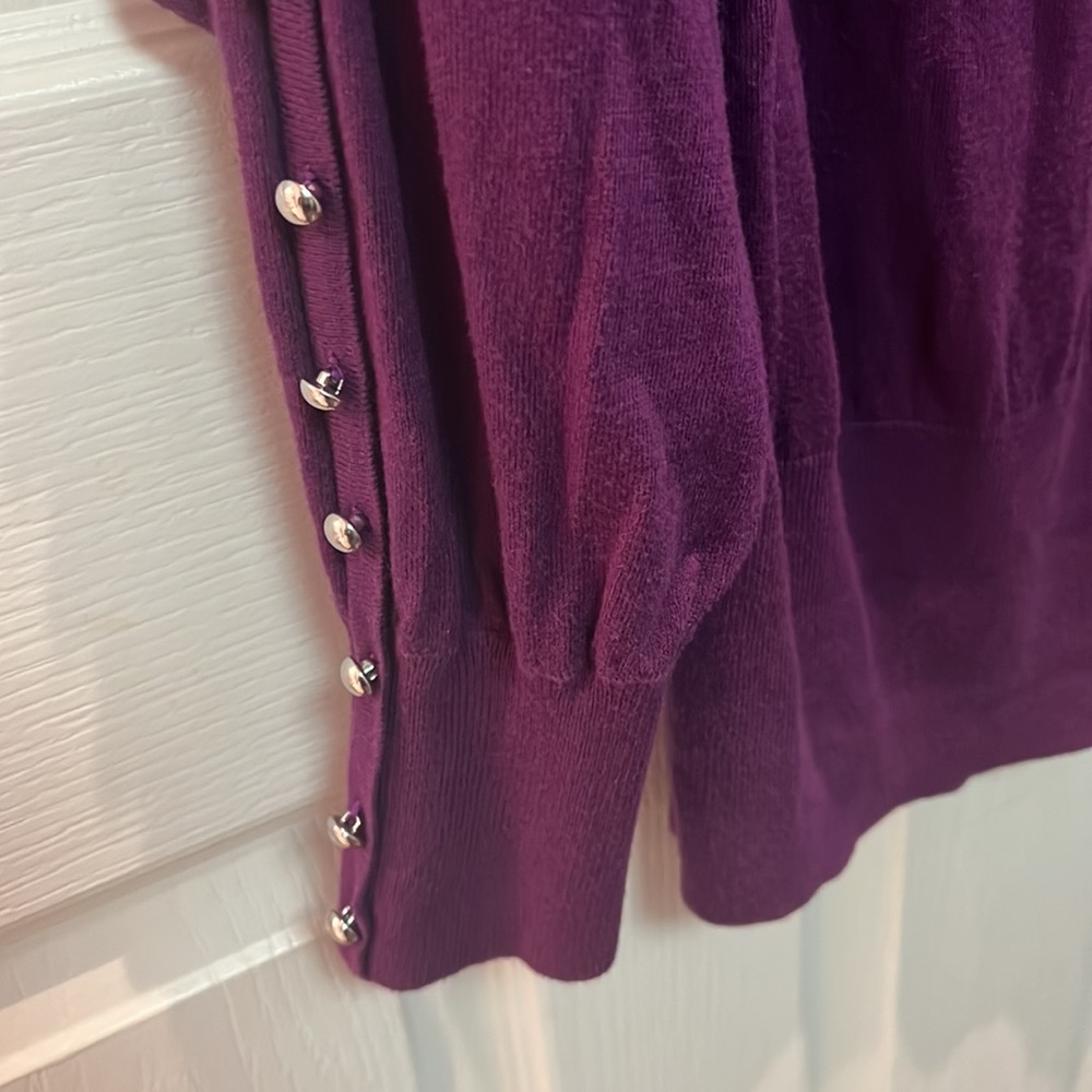 French Connection Purple Sweater - Picture 6 of 9